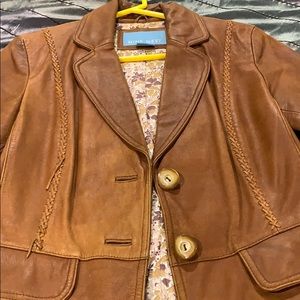 Leather Jacket by Nine West